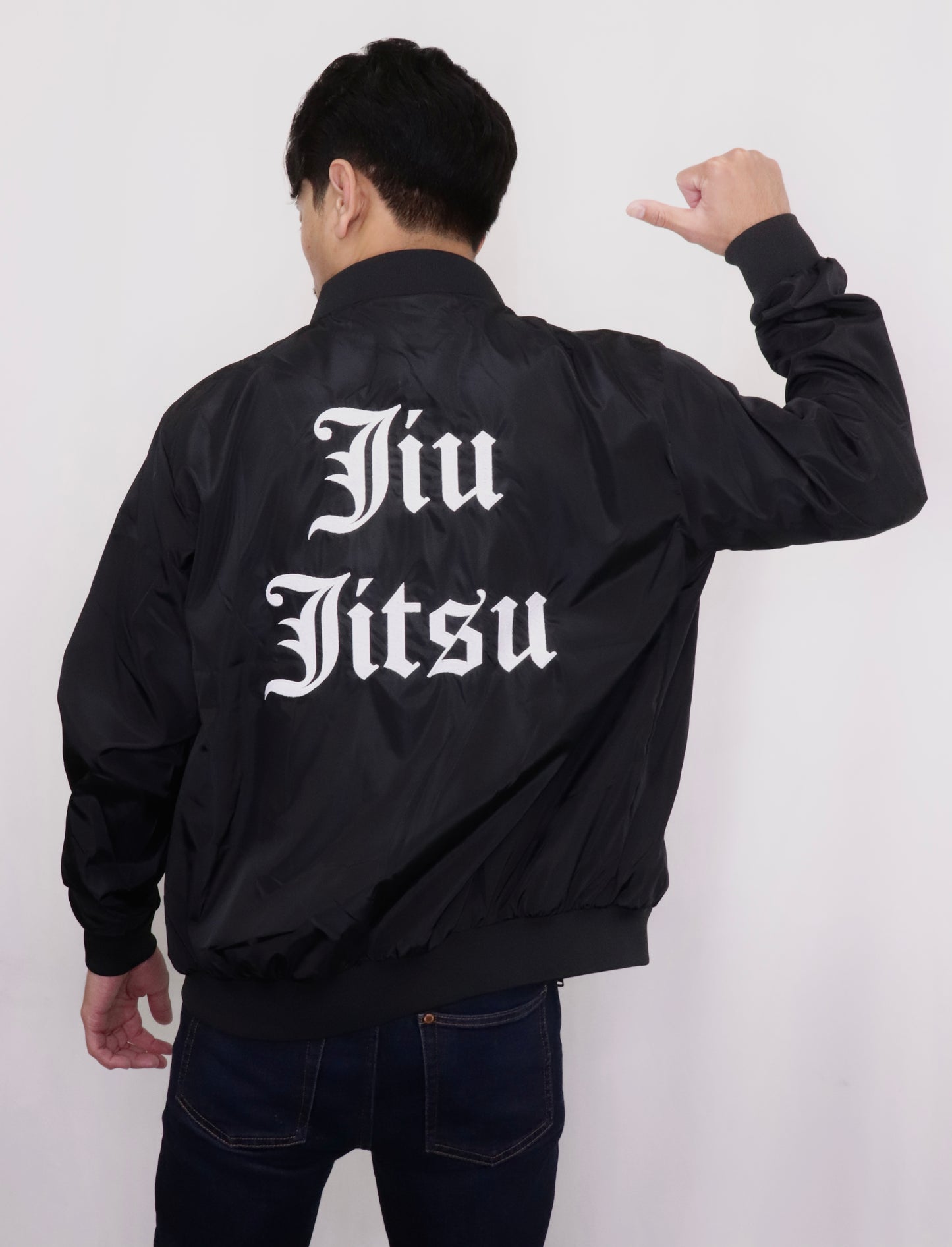 Embroidered Jiu-Jitsu Bomber Jacket (NEW PRODUCT)