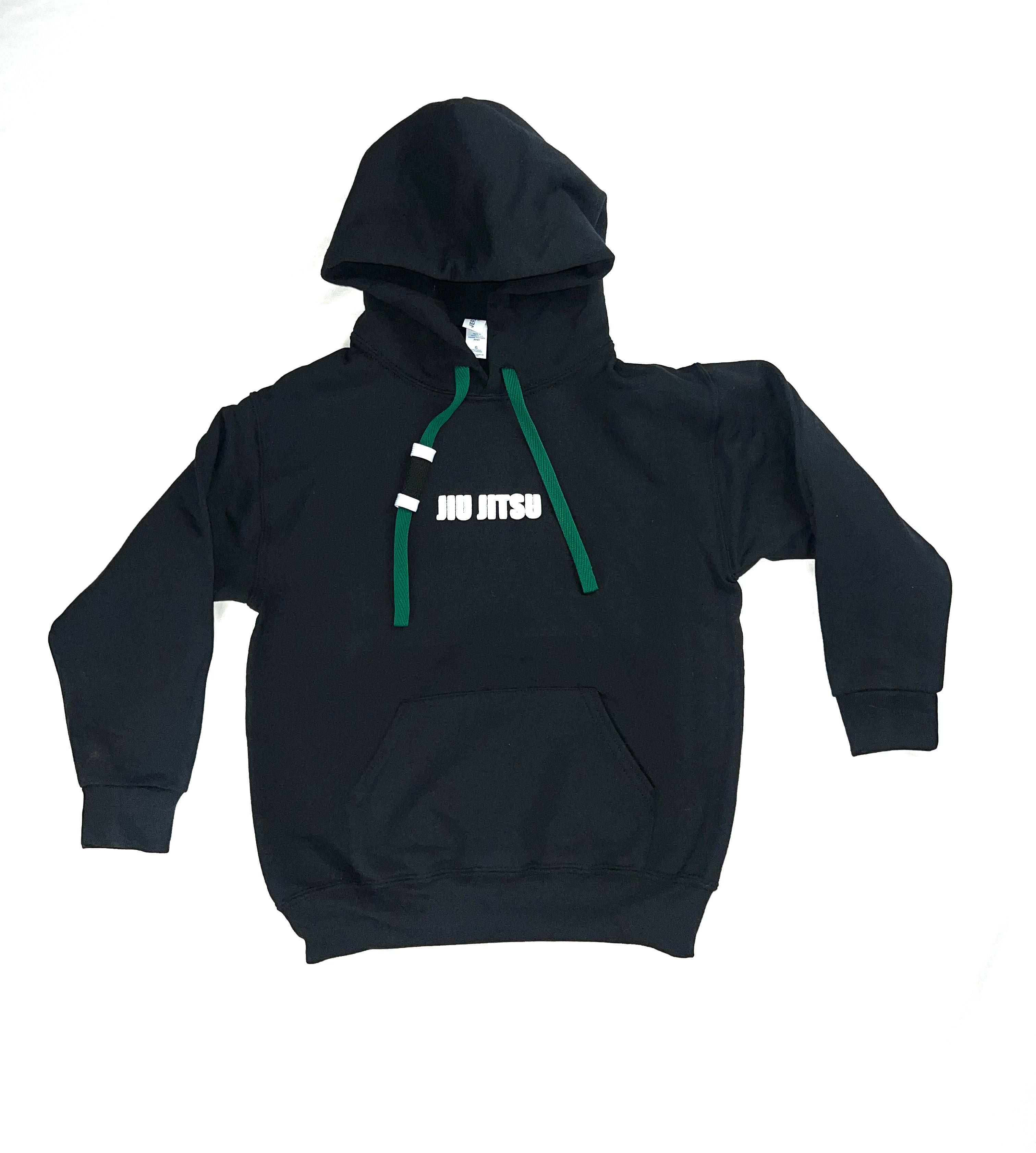 Ranked Hoodie Kids Green Belt