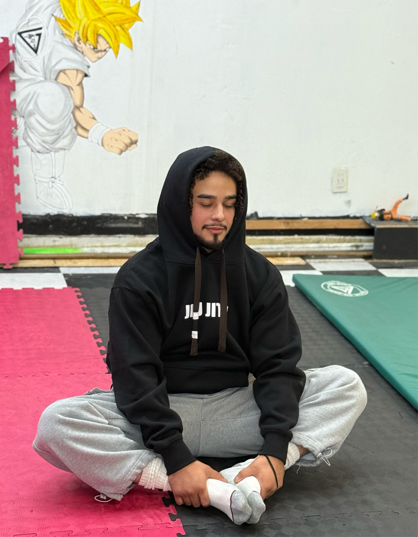 JIU JITSU BROWN BELT RANKED HOODIE (Patent Pending)